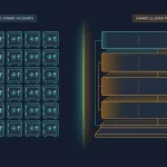 WS multi-tenant isolation best practices — architectural split between silo and pool deployment models on AWS