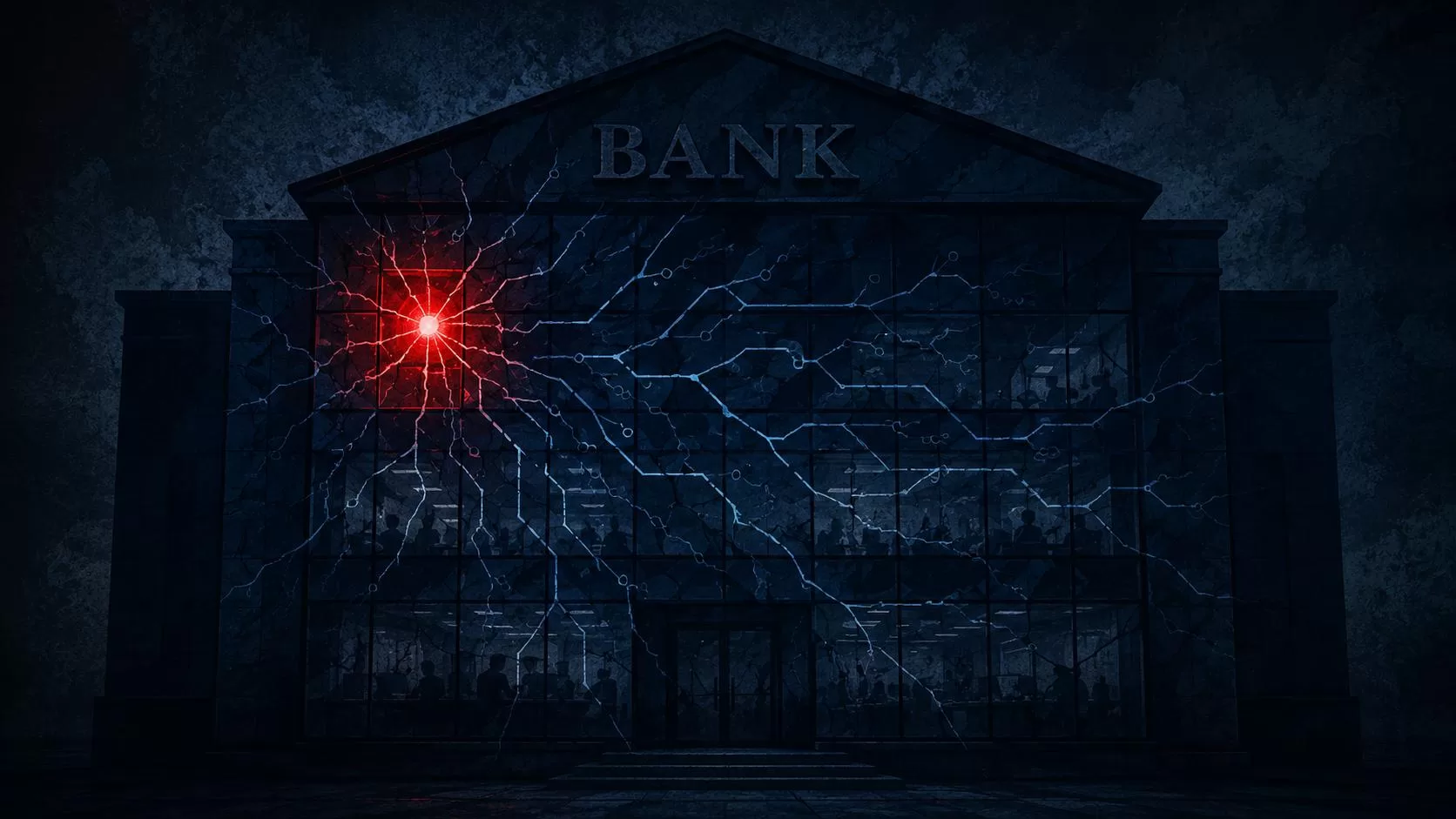 Bank of Baroda data breach and cloud security concept illustration